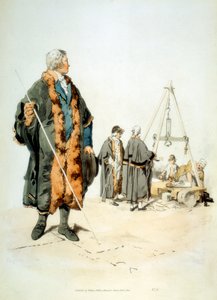Lid van een Londense Wardmote Inquest in officiële kleding