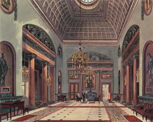 De entreehal, Carlton House uit Pynes Royal Residences
