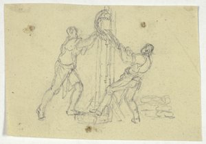 Twee Arbeiders door William Henry Pyne