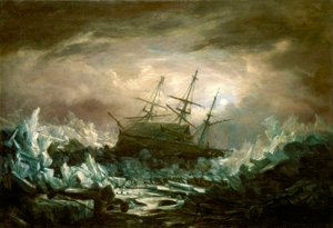 Gevaarlijke positie van HMS 
