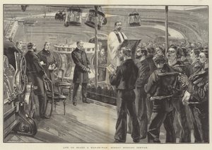 Leven aan Boord van een Oorlogsschip, Zondagochtenddienst