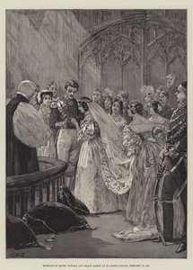 Huwelijk van Koningin Victoria en Prins Albert in St James