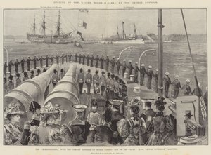 Opening van het Kaiser Wilhelm Kanaal door de Duitse Keizer