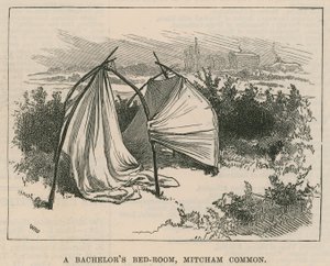 Schetsen van het zigeunerleven; De slaapkamer van een vrijgezel, Mitcham Common
