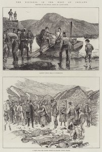 De nood in het westen van Ierland
