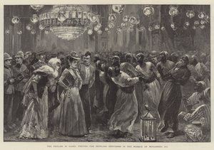 De Engelsen in Caïro, bezoek aan de Huilende Derwisjen in de Moskee van Mohammed Ali