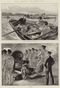 De marine-oefeningen