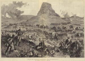 De Zoeloe-oorlog, Isandhlwana herbezocht, het ophalen van de wagens, 21 mei door William Heysham Overend