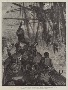 De recente Stormen, Wrak van de Benvenue bij Sandgate, Redding van de Bemanning door de Sandgate Reddingsboot, 11 november