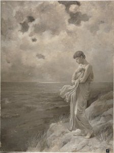Sonnet: "Wanneer ik vrees dat ik zal ophouden te bestaan", 1887 door William Hicok Low