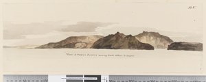 Pagina 5 Uitzicht op Porto Santo naar het noorden op een afstand van 2 mijlen door William Hodges