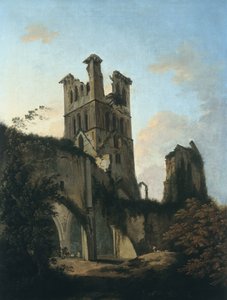 Ruïnes van Llanthony Abdij door William Hodges