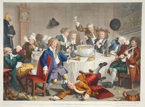 Een Moderne Middernachtelijke Conversatie, illustratie uit 