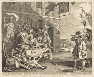 Engeland door William Hogarth