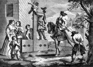 Hudibras door William Hogarth