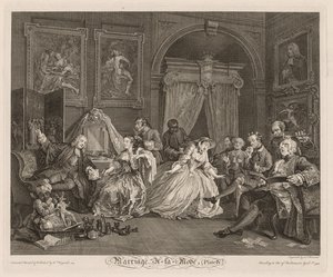 Marriage à la Mode: De toilettescène