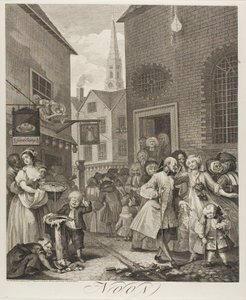 Middag, plaat twee uit De Vier Tijden van de Dag