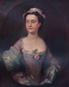 Peg Woffington, c1745 door William Hogarth
