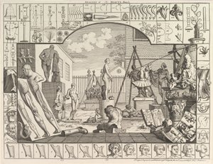 De analyse van schoonheid, plaat 1, 5 maart 1753
