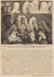 De Bank door William Hogarth