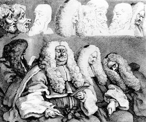 De bank door William Hogarth