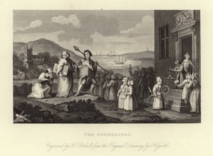De Vondelingen door William Hogarth