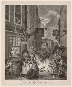 De Vier Tijden van de Dag: Nacht, 1738
