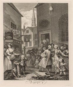 De vier tijden van de dag: Middag, 1738