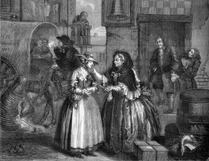 Het hoerenleven door William Hogarth door William Hogarth