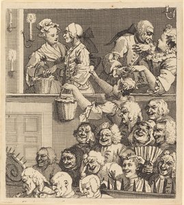 Het lachende publiek