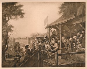 De Stemming, Plaat III uit De Humor van een Verkiezing, 1757