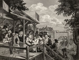 De stemming, gegraveerd door George Presbury