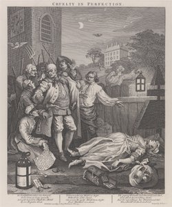 De Derde Fase van Wreedheid: Wreedheid in Perfectie - De Moord door William Hogarth