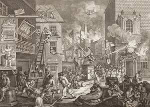 The Times, Plaat 1 door William Hogarth