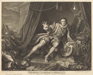 Garrick in de Rol van Richard III