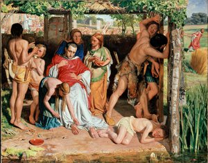 Een bekeerde Britse familie die een christelijke missionaris beschermt tegen de vervolging van de druïden