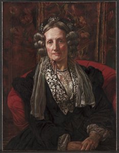 Mevrouw George Waugh door William Holman Hunt