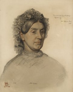 Mevrouw Thomas Combe (1806-1893) door William Holman Hunt