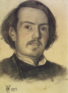 Portret van Walter Howell Deverell, 1853 door William Holman Hunt