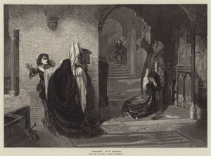 Sanctuary, van de late Royal Academy Tentoonstelling door William Holyoake