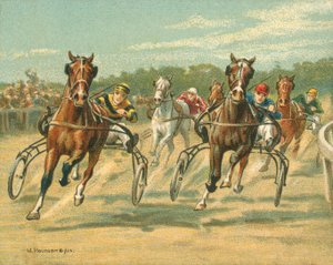 Historische en Moderne Races, Draf- en Paceraces door William Hounsom Byles