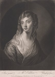 Mevrouw Cibber door William Humphrey