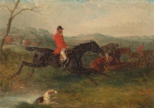Vossenjacht: Een Beek Oversteken door William J. Shayer