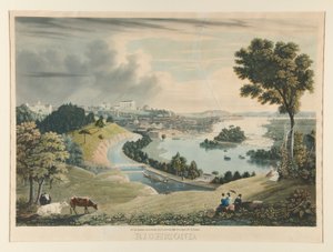 Uitzicht op Richmond door William James Bennett