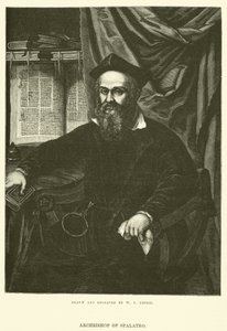 Aartsbisschop van Spalatro door William James Linton