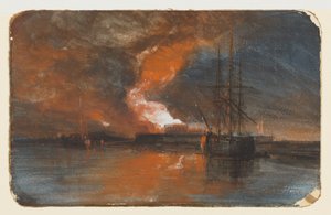 De brand in de nieuwe gevangenis van Bristol