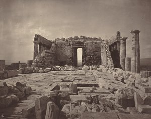 De Akropolis van Athene, plaat 14 door William James Stillman