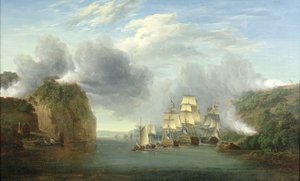 Het forceren van de Hudson River Passage
