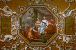 Het Plafond van de Koningsgalerij