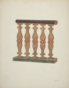 Koorhek, 1939 door William Kieckhofel
